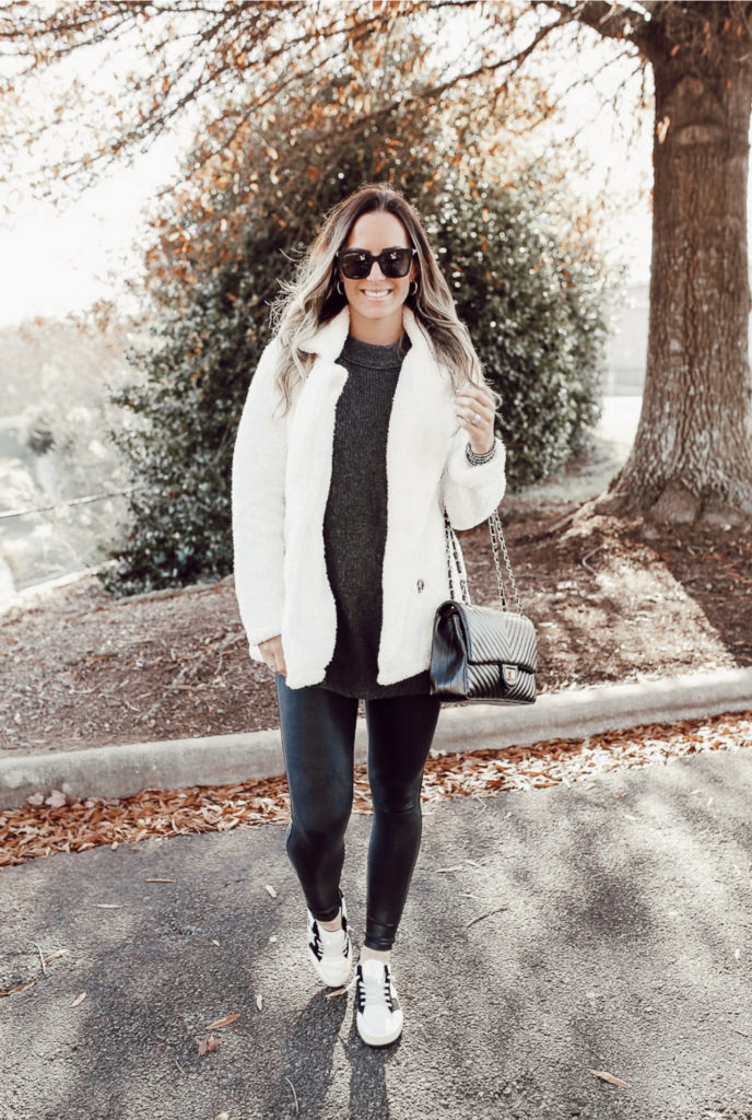 Cozy White Sherpa Jackets for Winter - Bess Harrington Carter